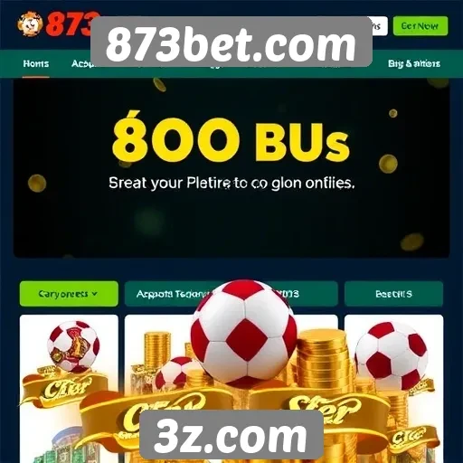 Promoções e bônus na plataforma 873bet